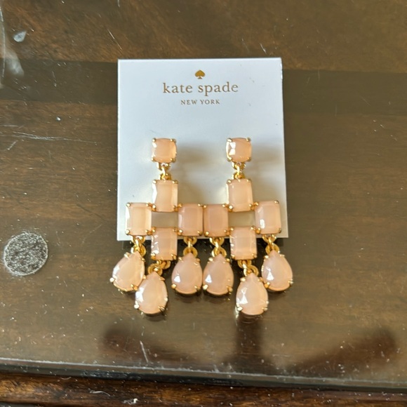 Kate Spade dangle earrings. Approx 1 1/2” across by 2 1/2” long. Brand new. - Picture 1 of 2